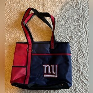 New York Giants NFL Football Carryall Tote Bag Embroidered Logo Brand New